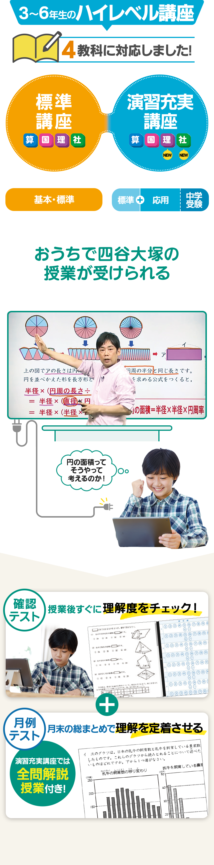 3～6年生のハイレベル講座